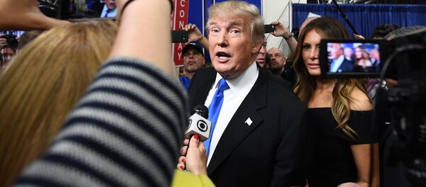 Jaunievēlētais ASV prezidents Donalds Tramps Jaunievēlētais ASV prezidents Donalds Tramps - Sputnik Latvija