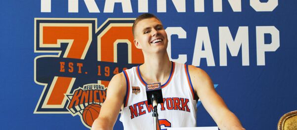 Баскетболист Кристапс Порзингис - Sputnik Латвия