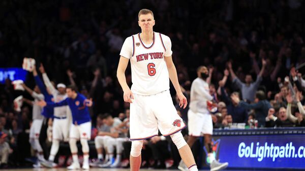 Баскетболист Кристапс Порзингис - Sputnik Латвия