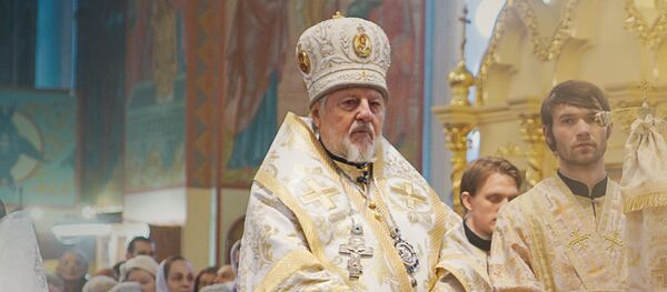 Митрополит Рижский и всея Латвии Александр Митрополит Рижский и всея Латвии Александр - Sputnik Latvija