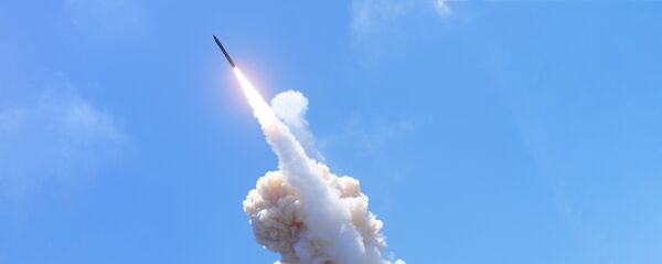 Запуск баллистической ракеты Запуск баллистической ракеты - Sputnik Latvija