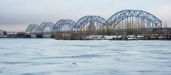 Железнодорожный мост в Риге - Sputnik Латвия