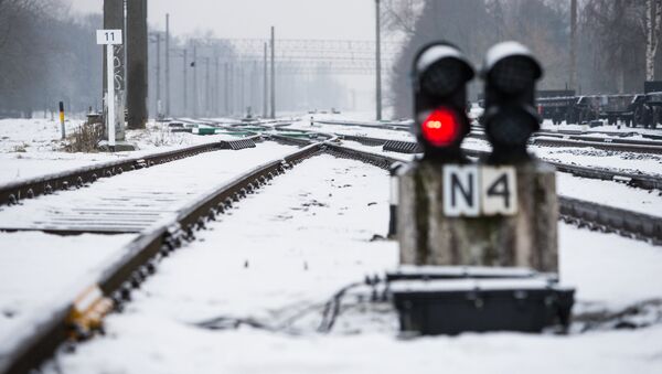Маршрутный светофор Латвийской железной дороги - Sputnik Latvija