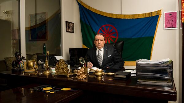 Лидер латвийского цыганского общества, глава международного союза ромов (IRU) Нормунд Рудевич - Sputnik Латвия