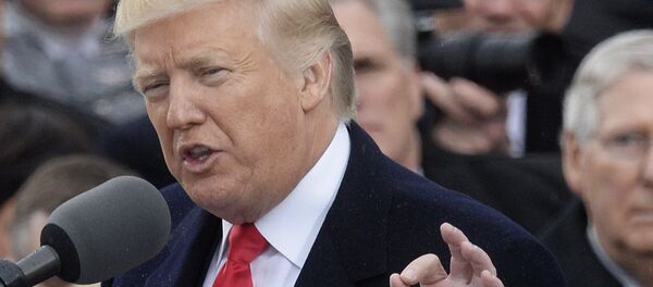 Президент США Дональд Трамп - Sputnik Латвия
