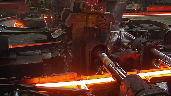 Лиепайский металлург цех металлопроката - Sputnik Latvija