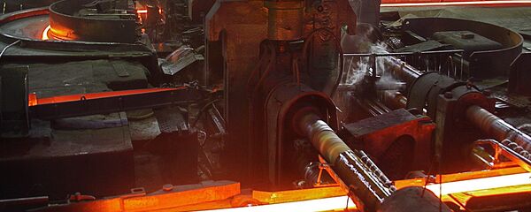 Uzņēmuma Liepājas metalurgs cehs - Sputnik Latvija