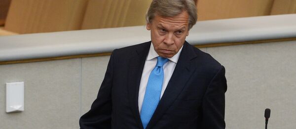 Председатель комитета Государственной Думы РФ по международным делам Алексей Пушков - Sputnik Латвия