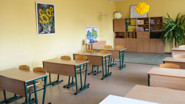 Klases telpa skolā. Foto no arhīva - Sputnik Latvija