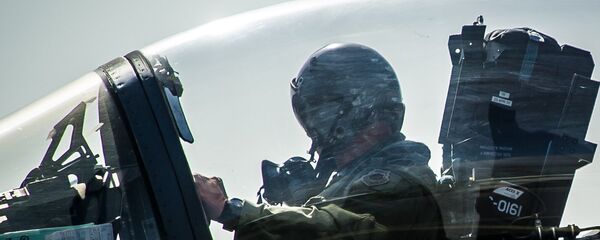 Пилот в самолете - Sputnik Латвия