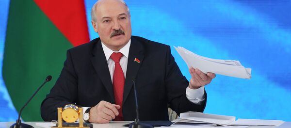 Президент Белоруссии Александр Лукашенко - Sputnik Латвия