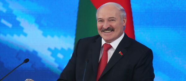 Президент Белоруссии Александр Лукашенко Президент Белоруссии Александр Лукашенко - Sputnik Latvija