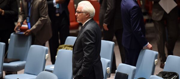 Постоянный представитель России при ООН Виталий Чуркин - Sputnik Латвия