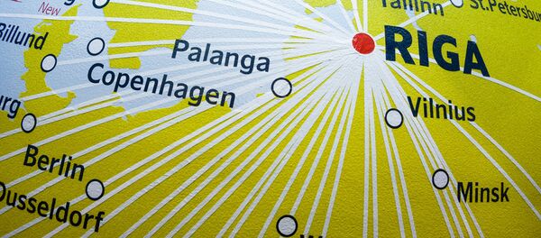Маршруты авиакомпании AirBaltic Маршруты авиакомпании AirBaltic - Sputnik Latvija