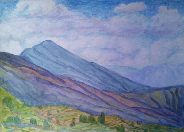 Натвуакхан. 50км от Найнитала и Алморы, Гималаи, Индия, 2006 - Sputnik Латвия