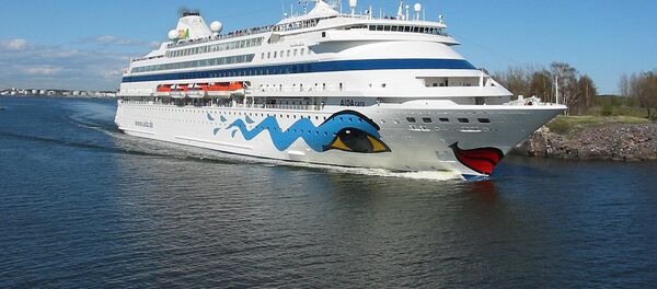 Круизный лайнер AIDA cara - Sputnik Латвия