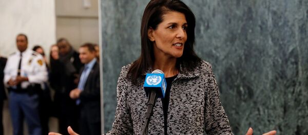 Постоянный представитель США при ООН Никки Хейли - Sputnik Латвия
