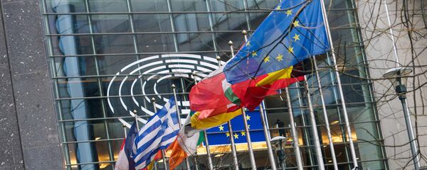 Флаги стран участников Евросоюза - Sputnik Латвия