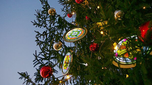 Рождественская елка. Архивное фото - Sputnik Латвия