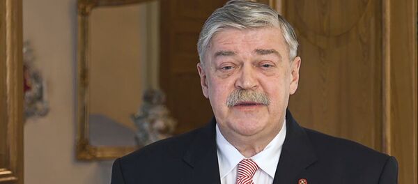 Светятся окошки в МИДе: поздравление с Днем дипломата от Евгения Лукьянова Светятся окошки в МИДе: поздравление с Днем дипломата от Евгения Лукьянова - Sputnik Latvija