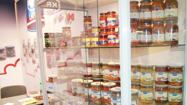 Латвийские консервы на международной выставке Продэкспо - 2017 - Sputnik Латвия