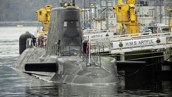 Британская подводная лодка - Sputnik Латвия