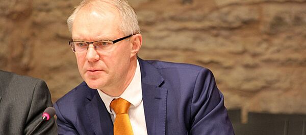 Igaunijas parlamenta Valsts aizsardzības komisijas priekšsēdētājs Hanness Hanso - Sputnik Latvija