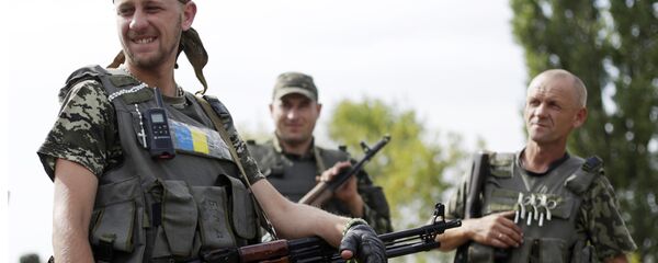 Солдаты ВСУ Солдаты ВСУ - Sputnik Latvija