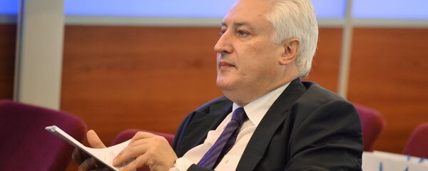 Žurnāla Nacionaļnaja oborona galvenais redaktors Igors Korotčenko Žurnāla Nacionaļnaja oborona galvenais redaktors Igors Korotčenko - Sputnik Latvija