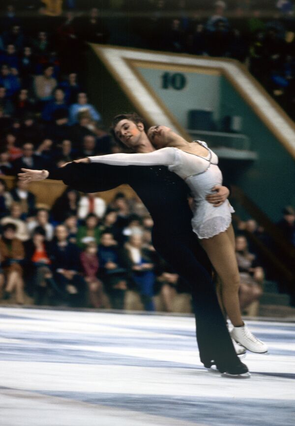 Ирина Моисеева и Андрей Миненков, чемпионы Европы (1977, 1978), чемпионы мира (1975, 1977) по спортивным танцам на льду - Sputnik Латвия