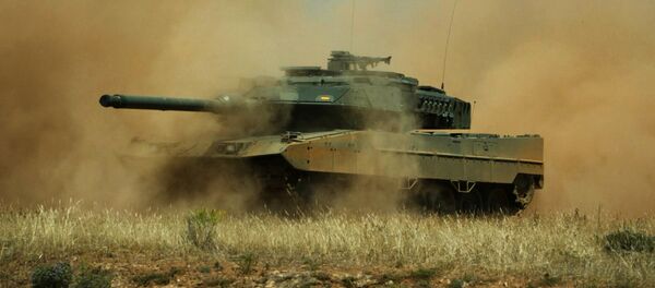 Spānijas tanks Leopard 2e. Foto no arhīva - Sputnik Latvija