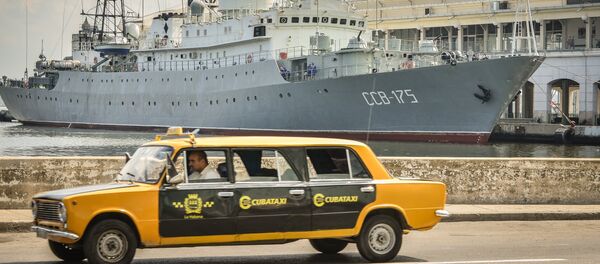 Krievijas JKF izlūkkuģis Viktors Ļeonovs Krievijas JKF izlūkkuģis Viktors Ļeonovs - Sputnik Latvija