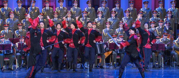 Ансамбль Александрова выступил в новом составе - Sputnik Латвия