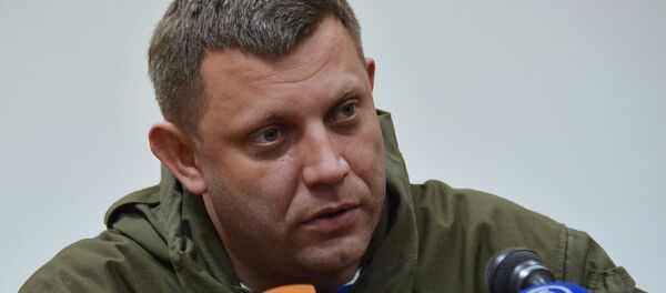 Doņeckas tautas republikas līderis Aleksandrs Zaharčenko Doņeckas tautas republikas līderis Aleksandrs Zaharčenko - Sputnik Latvija