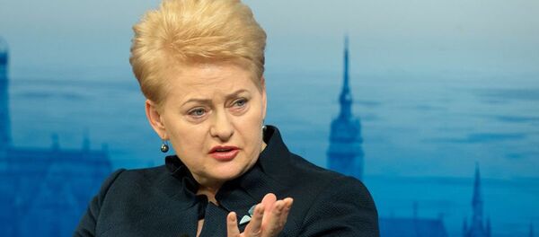 Президент Литвы Даля Грибаускайте на Мюнхенской конференции по безопасности Президент Литвы Даля Грибаускайте на Мюнхенской конференции по безопасности - Sputnik Латвия
