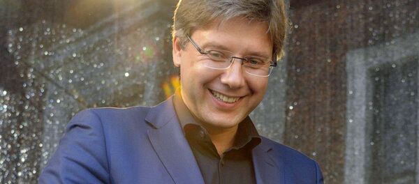 Rīgas mērs Nils Ušakovs Rīgas mērs Nils Ušakovs - Sputnik Latvija
