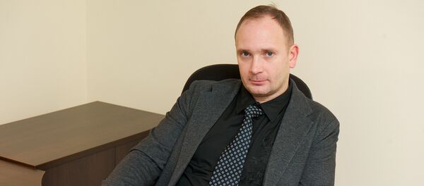 Igaunijas uzņēmuma T-Tammer OÜ loģistikas speciālists Alans Hantsoms Igaunijas uzņēmuma T-Tammer OÜ loģistikas speciālists Alans Hantsoms - Sputnik Latvija