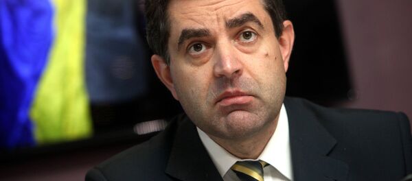 Ukrainas vēstnieks Latvijā Jevgens Perebijnis - Sputnik Latvija