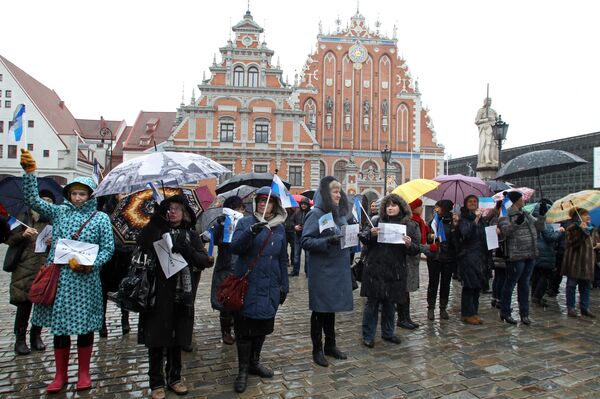 Рижские гиды протестуют - Sputnik Латвия