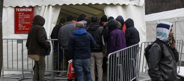 Беженцы в Германии - Sputnik Латвия