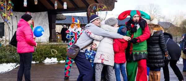 Масленичная ярмарка в Риге Масленичная ярмарка в Риге - Sputnik Латвия