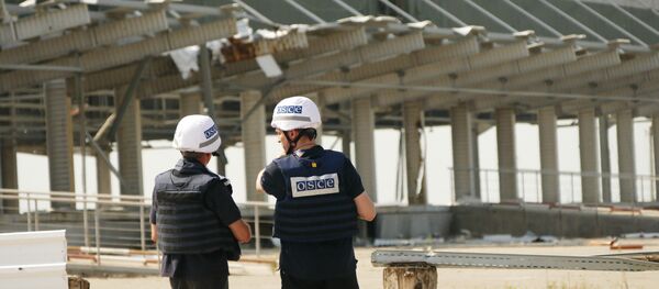 Последствия обстрела Донецкой фильтровальной станции - Sputnik Латвия