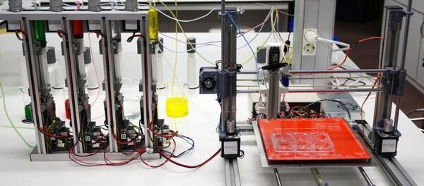 В лаборатории BioDan - Sputnik Латвия