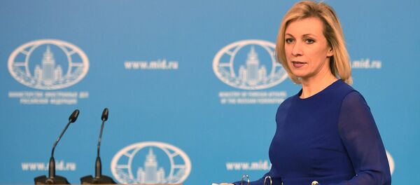Официальный представитель министерства иностранных дел России Мария Захарова Официальный представитель министерства иностранных дел России Мария Захарова - Sputnik Latvija