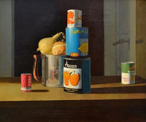 Натюрморт Иманта Ланцманиса Натюрморт Иманта Ланцманиса - Sputnik Латвия