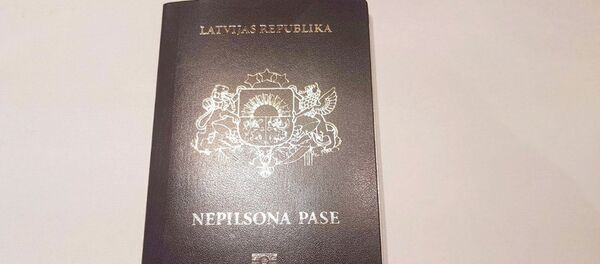 Паспорт негражданина Латвии Паспорт негражданина Латвии - Sputnik Latvija
