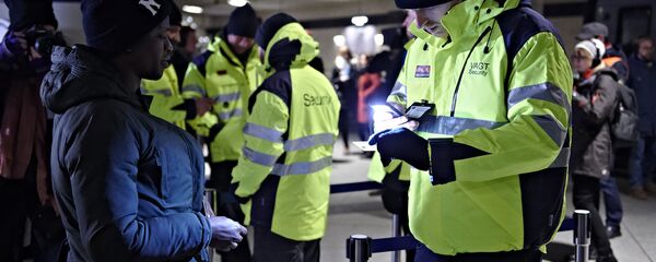 Паспортный контроль в Дании - Sputnik Латвия