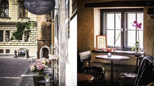 Рижское кафе Parunāsim (Поговорим) Рижское кафе Parunāsim (Поговорим) - Sputnik Латвия