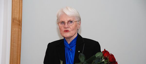 Латвийская художница Джемма Скулме Латвийская художница Джемма Скулме - Sputnik Латвия