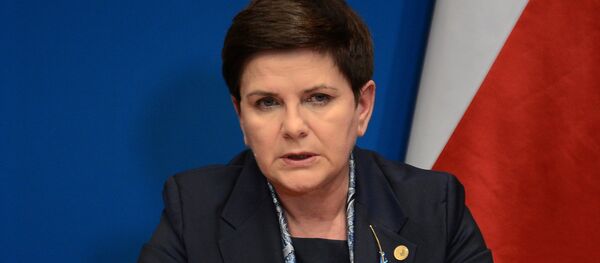 Polijas premjerministre Beāta Šidlo - Sputnik Latvija
